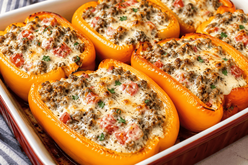 cream cheese stuffed peppers 1- specialyrecipes.com